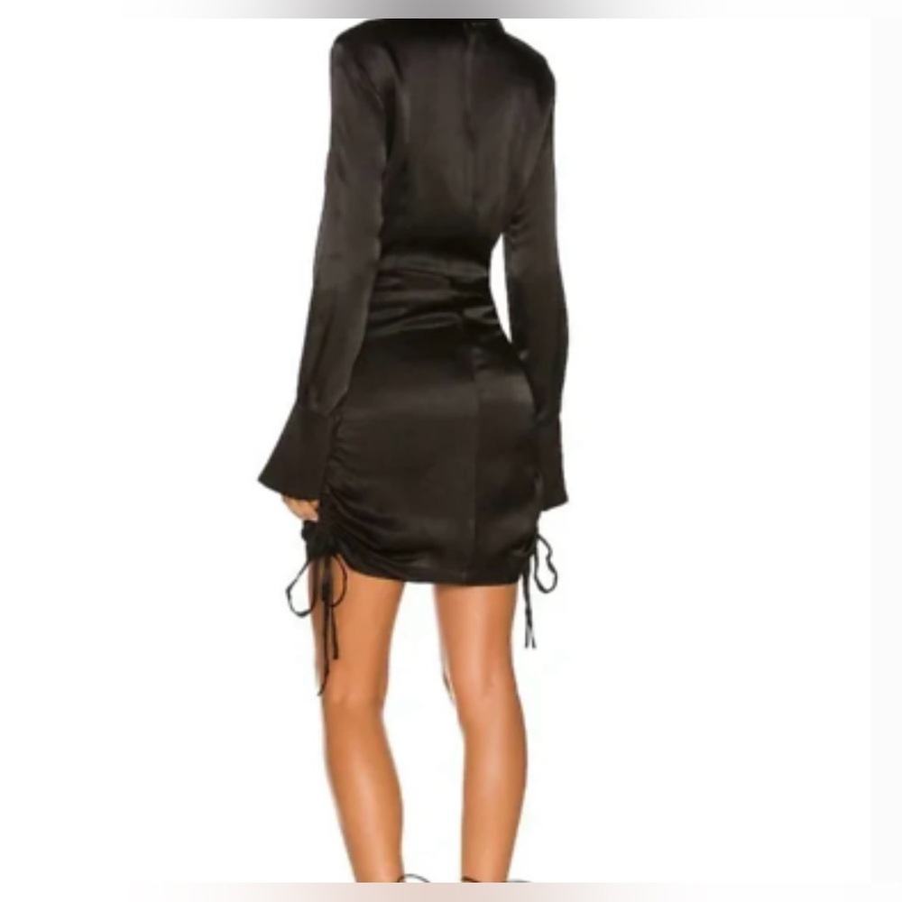 BARDOT Sui Shirt Dress in Black size M - Picture 3 of 8
